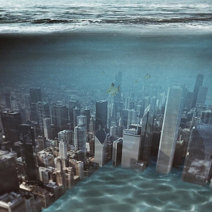 Surrealist Pictures of Cities Made with iPhone